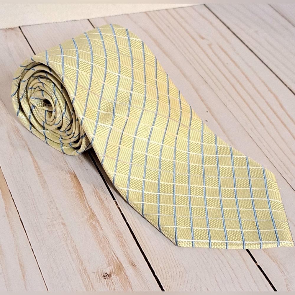 Pierre Cardin Yellow Gold All Silk Men's Tie